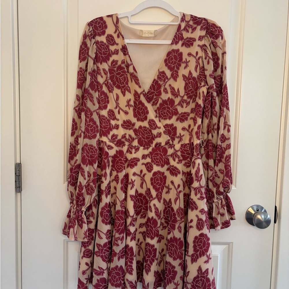 Altar’d State Floral Wrap Dress - Picture 2 of 9